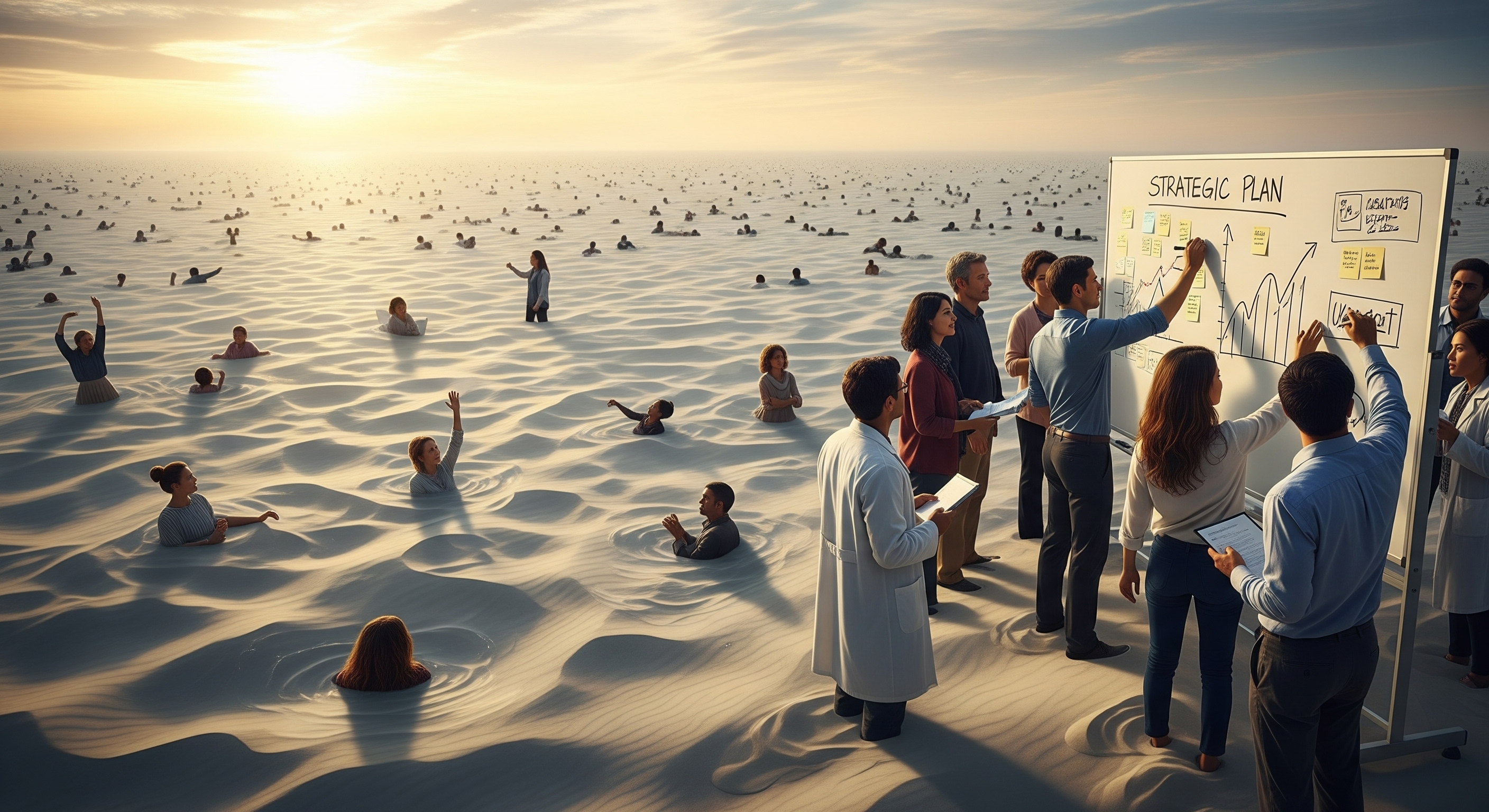 Global Population Decline is Like Quicksand: The More we Struggle without a Good Plan, the Faster we Sink